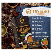 2 Boxes MK’SMETICS Slimming-K KAPE KREMA Decaf Coffee by Madam Kilay