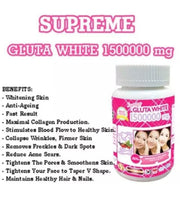 Supreme Gluta White 1500000 mg - Anti Aging 30 Softgels Thailand