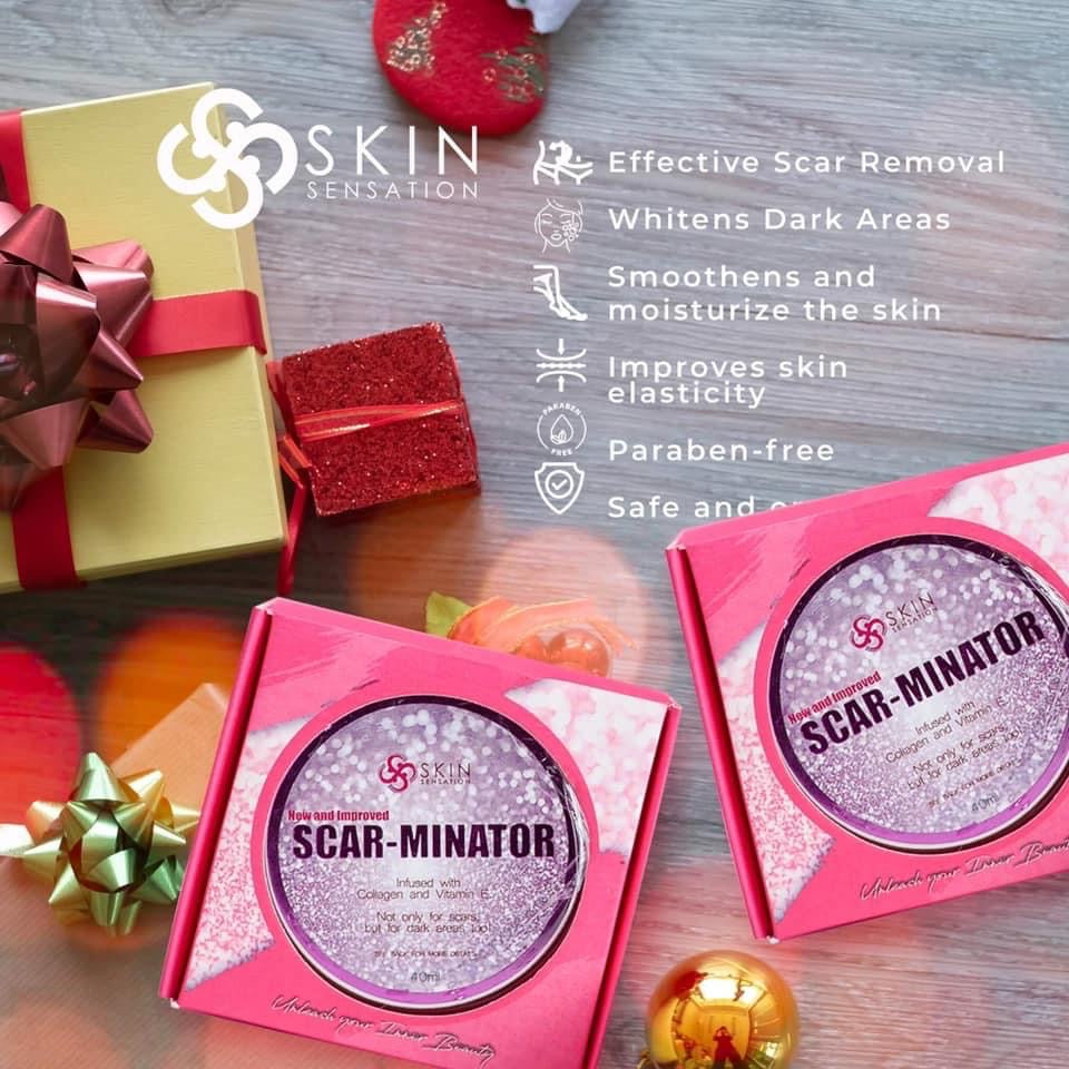 Skin Sensation Scar-Minator Infused With Collagen & Vitamin E 40ml