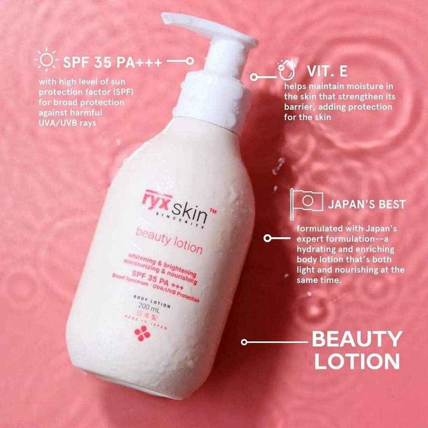 Ryx Skin RYX Beauty Lotion 200ml-(New Packaging)