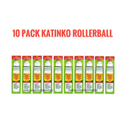 10 Pack Katinko Oil Liniment Rollerball Applicator, 10ml