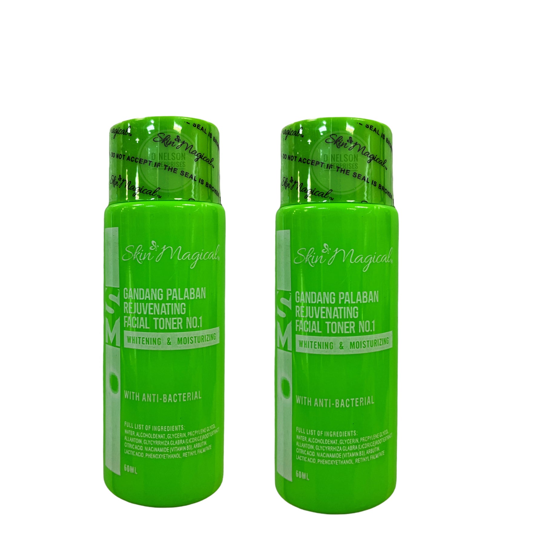 Skin Magical Set 1 Facial Toner 2 X 60ml Bottles