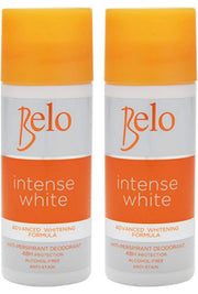 2 Pack Belo Intense White Antiperspirant Deodorant Underarm Lightening, Anti-Perspirant Deodorant - 40ml