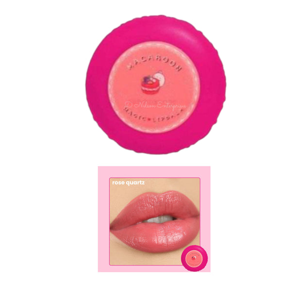 MQ M.Q. Cosmetics ROSE QUARTZ Lip Therapy Balm Nude Collection