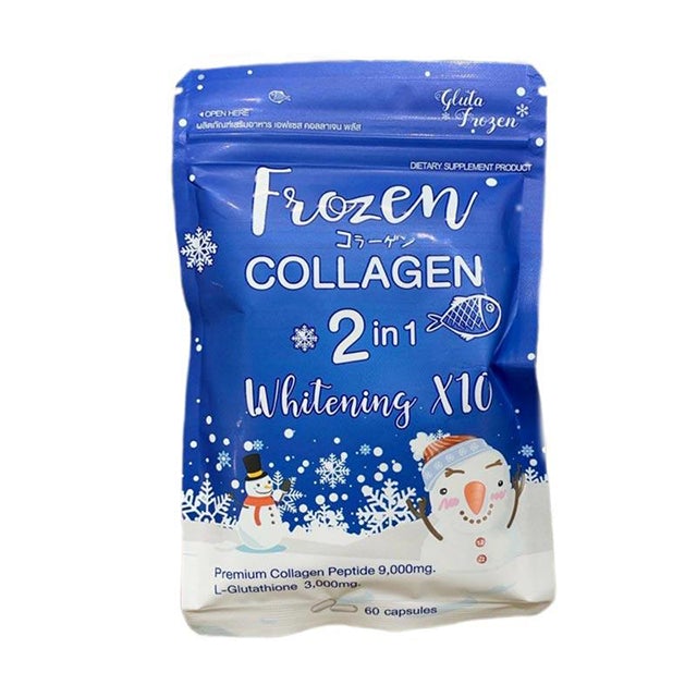 4 Packs Frozen Collagen 60 Capsules
