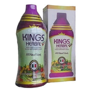 4 Bottles KINGS HERBAL Fruits Vegetables & Herb Fusion Food Supplement 1000ml 100% Organic