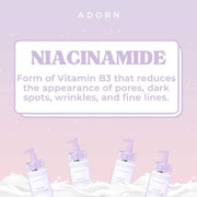 Adorn Milky Whitening Body Lotion with SPF 50, 200ml
