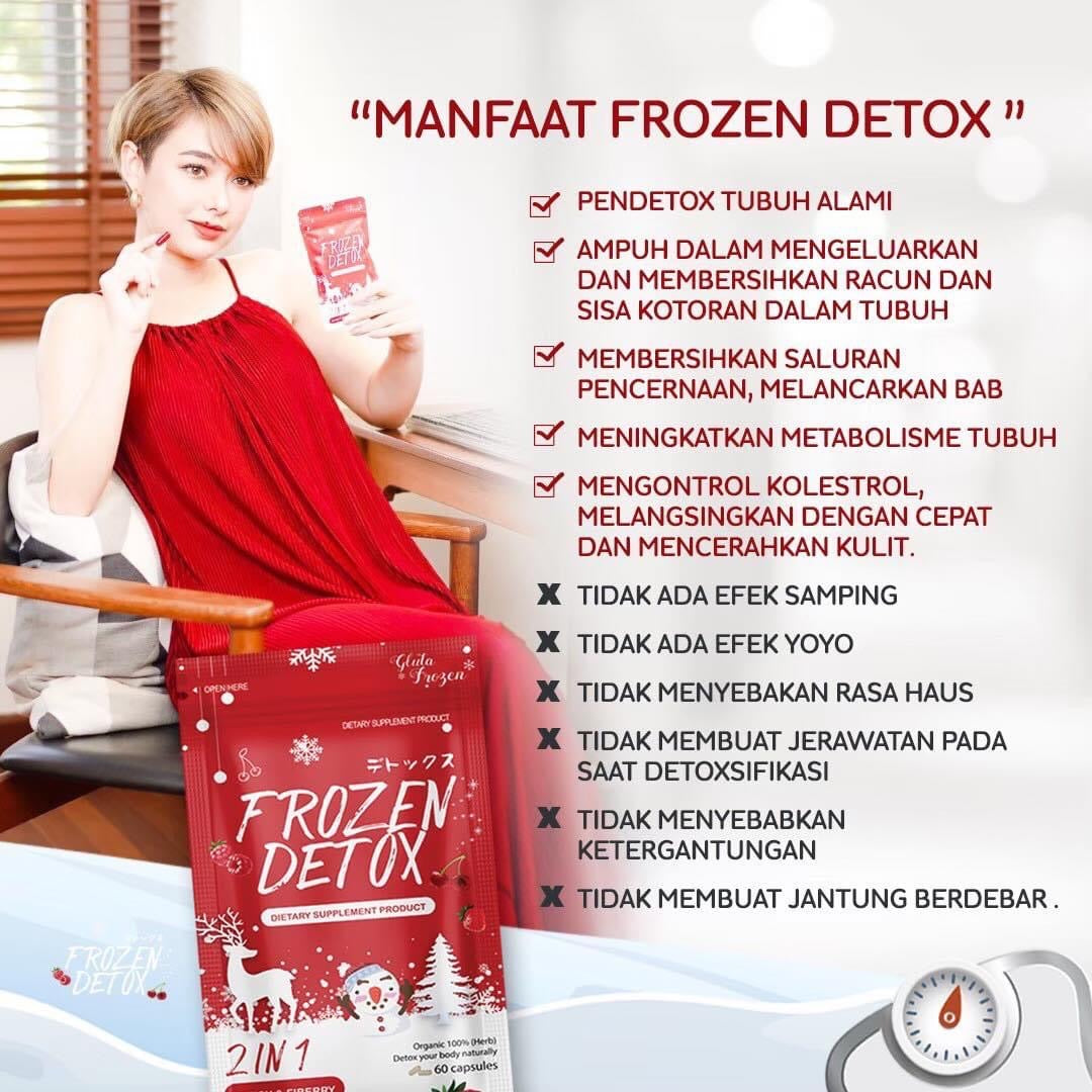 Frozen Detox 2in1 Detox & Fiberry 60 Capsules