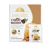 Luxe Slim Caffe MACCHIATO With Collagen & L-Glutathione, 10 Sachets