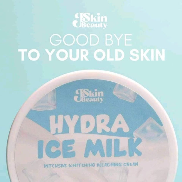 j skin hydra ice milk intensive whitening bleaching cream 300g