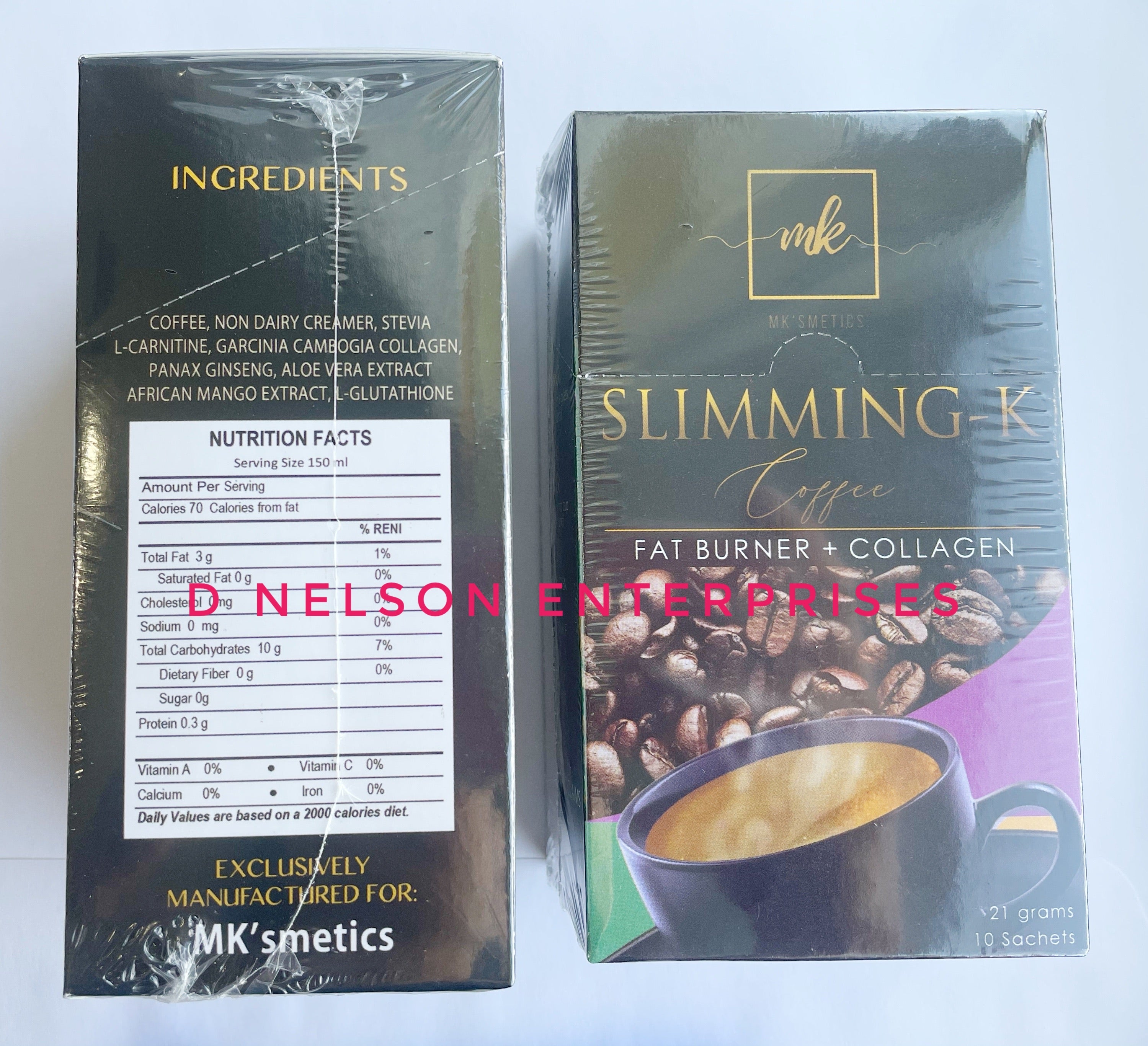 Madam Kilay Slimming-K Coffee Collagen, 10 Sachets – D Nelson