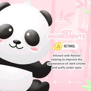 he Daily Glow Essentials Panda's Fantasy Brightening Eye Balm with Retinol