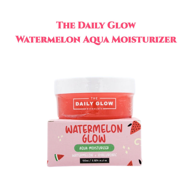 The Daily Glow Essentials Watermelon Glow Aqua moisturizer sleeping mask