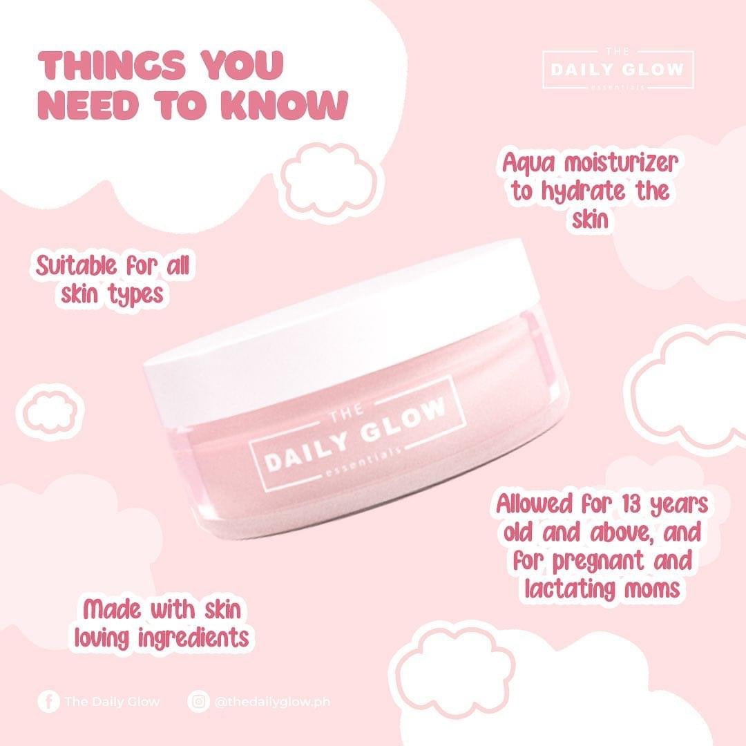The Daily Glow Essentials Watermelon Glow Aqua moisturizer sleeping mask