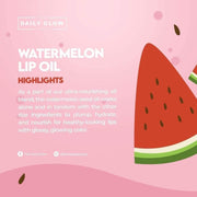 The Daily Glow Essentials Watermelon Lip Oil, 5ml