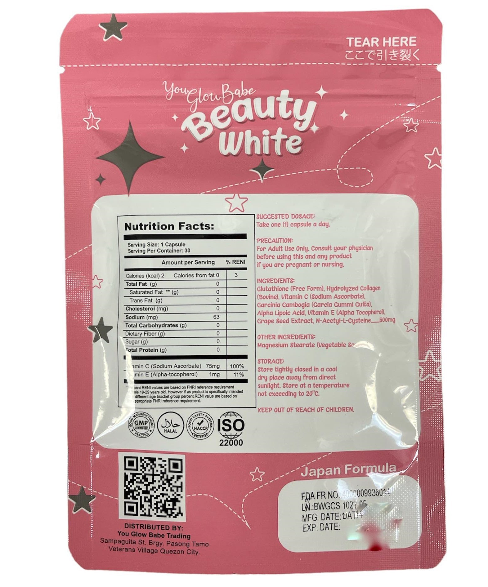 You Glow Babe Bundle: Beauty White 4 in 1 Glutathione Caps & Beauty Wh D Nelson Enterprises You Glow Babe Bundle: Beauty White 4 in 1 Glutathione Caps & Beauty Wh D Nelson Enterprises
